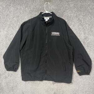 Vegas Golden Knights Jacket Mens XL Black NHL Hockey Station Casinos Full Zip